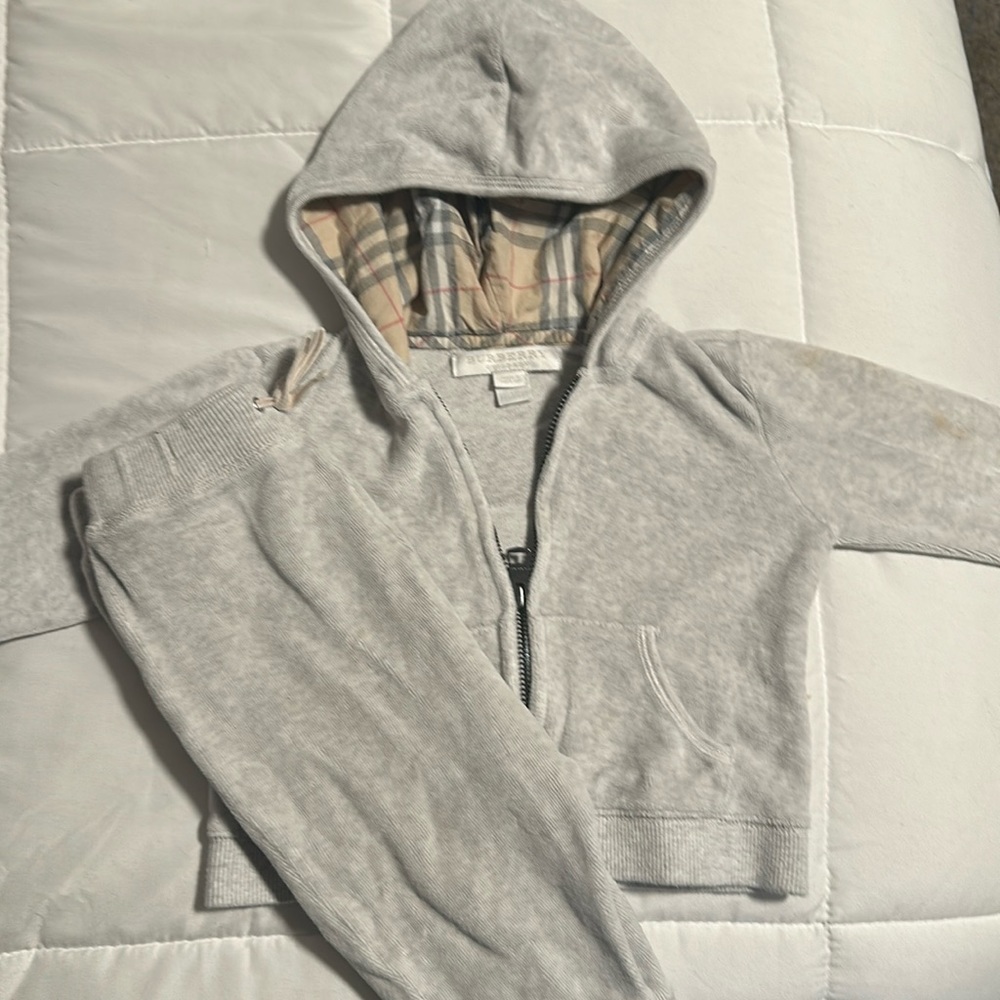 Burberry children matching set